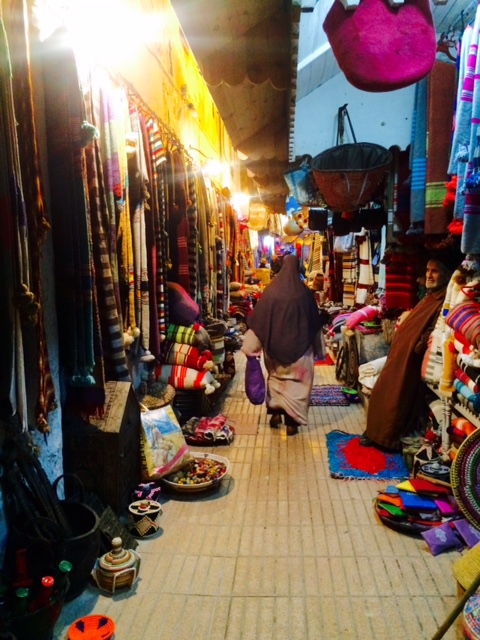 Christmas shopping in the souks